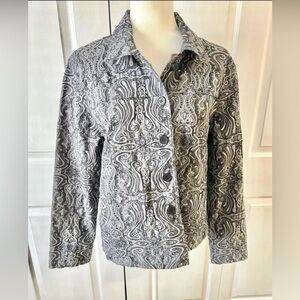 Joni B blazer jacket woman size large coat